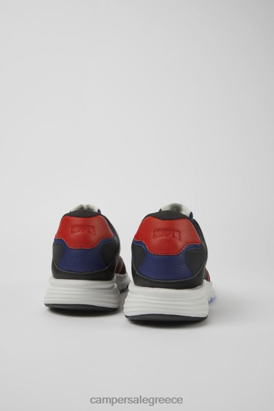 drift μαύρα και κόκκινα υφασμάτινα και δερμάτινα αθλητικά παπούτσια για γυναίκες νέες αφίξεις Camper V20TF722 μαύρος