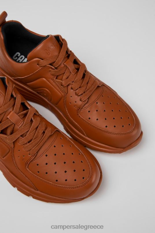 drift κόκκινα δερμάτινα αθλητικά παπούτσια αποκλειστικά για γυναίκες Camper V20TF776 το κόκκινο