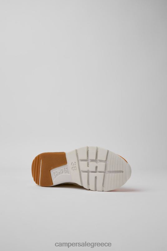 drift λευκά μπεζ και πορτοκαλί αθλητικά παπούτσια nubuck για γυναίκες νέες αφίξεις Camper V20TF780 άσπρο