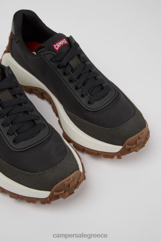 Σχέδιο drift trail vibram πολύχρωμα αθλητικά παπούτσια από ύφασμα και nubuck για γυναίκες Camper V20TF710 πολύχρωμος