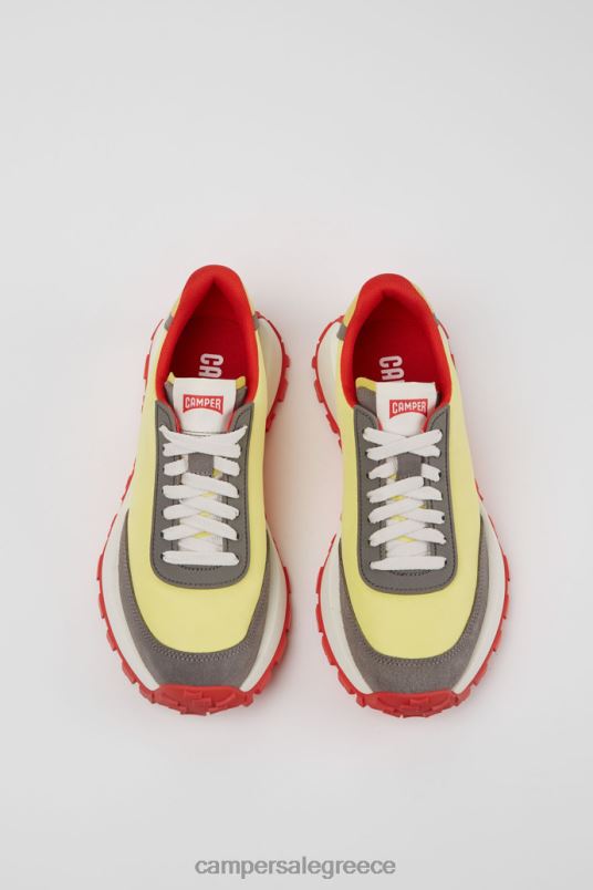 Σχέδιο drift trail vibram πολύχρωμα αθλητικά παπούτσια από ύφασμα και nubuck για γυναίκες Camper V20TF713 πολύχρωμος