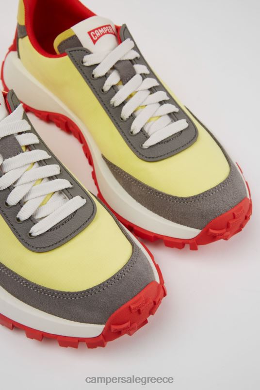 Σχέδιο drift trail vibram πολύχρωμα αθλητικά παπούτσια από ύφασμα και nubuck για γυναίκες Camper V20TF713 πολύχρωμος