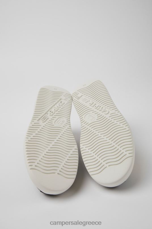 δίδυμα μαύρα δερμάτινα και nubuck sneakers για γυναίκες αποκλειστικά Camper V20TF660 μαύρος