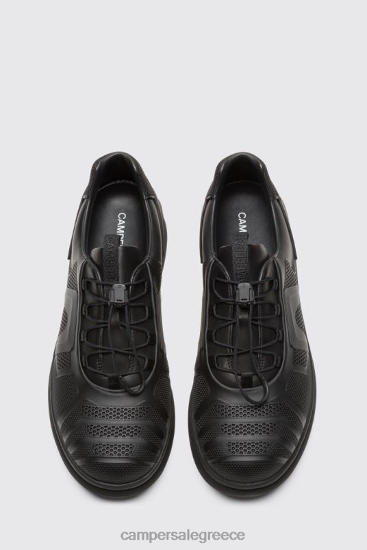 Σχεδιασμός pelotas προστατεύει τα μαύρα αθλητικά παπούτσια για γυναίκες Camper V20TF804 μαύρος