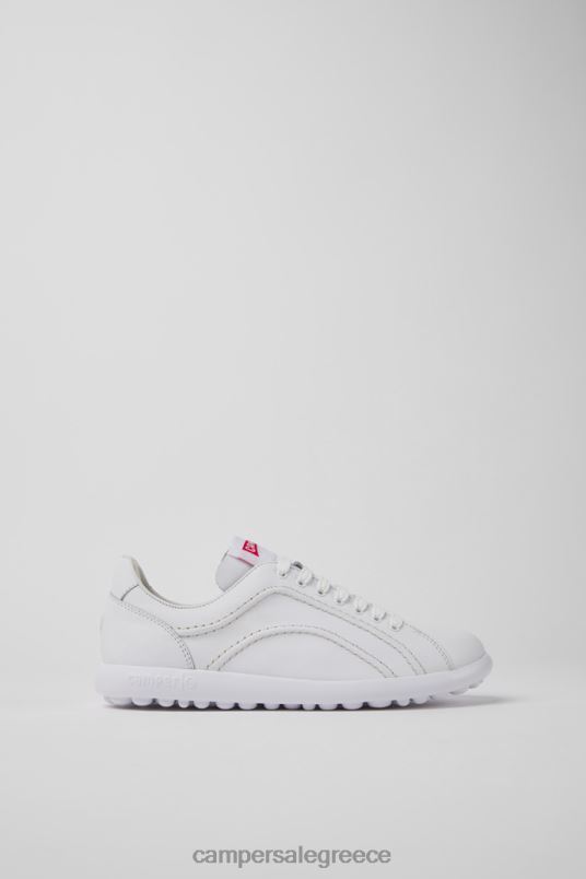 αποκλειστικά λευκά δερμάτινα αθλητικά παπούτσια pelotas xlite για γυναίκες Camper V20TF687 άσπρο