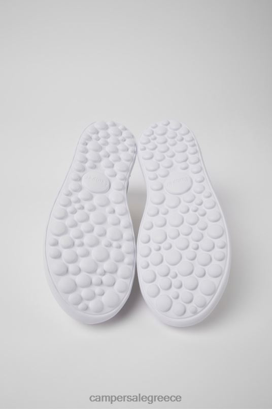 αποκλειστικά λευκά δερμάτινα αθλητικά παπούτσια pelotas xlite για γυναίκες Camper V20TF687 άσπρο