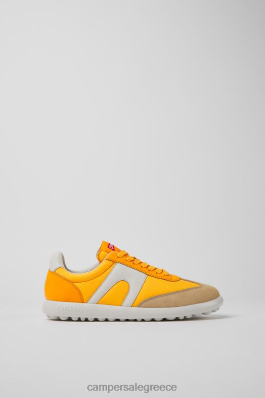 pelotas xlite πορτοκαλί δερμάτινα και υφασμάτινα πάνινα παπούτσια για γυναίκες νέες αφίξεις Camper V20TF690 πορτοκάλι