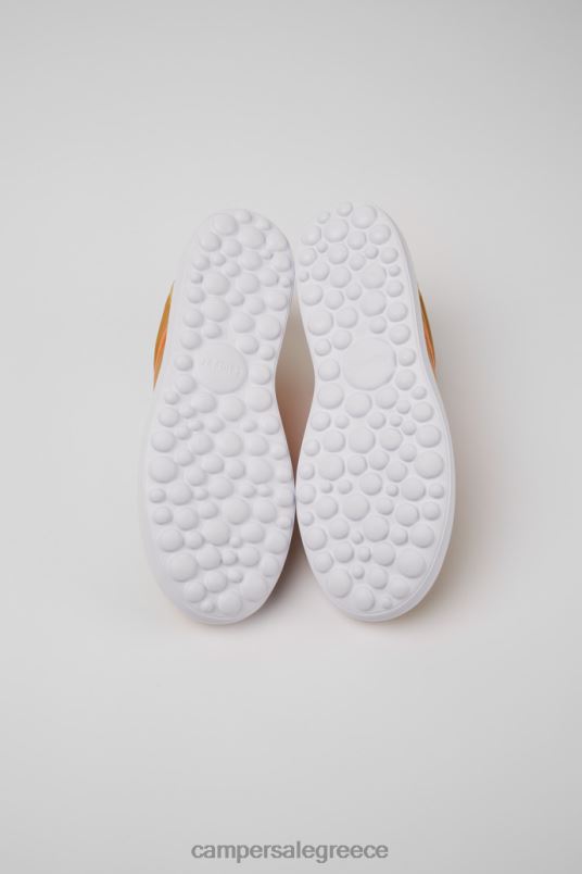 γυναικεία πάνινα παπούτσια με σχέδιο pelotas xlite μπεζ και πορτοκαλί Camper V20TF764 μπεζ