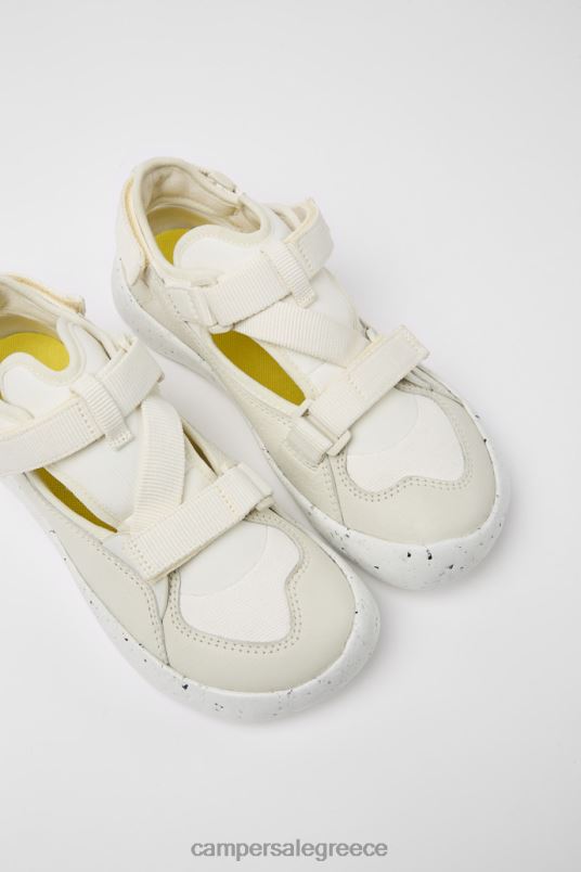 peu stadium λευκά ημι-ανοιχτά αθλητικά παπούτσια για γυναίκες νέες αφίξεις Camper V20TF674 άσπρο