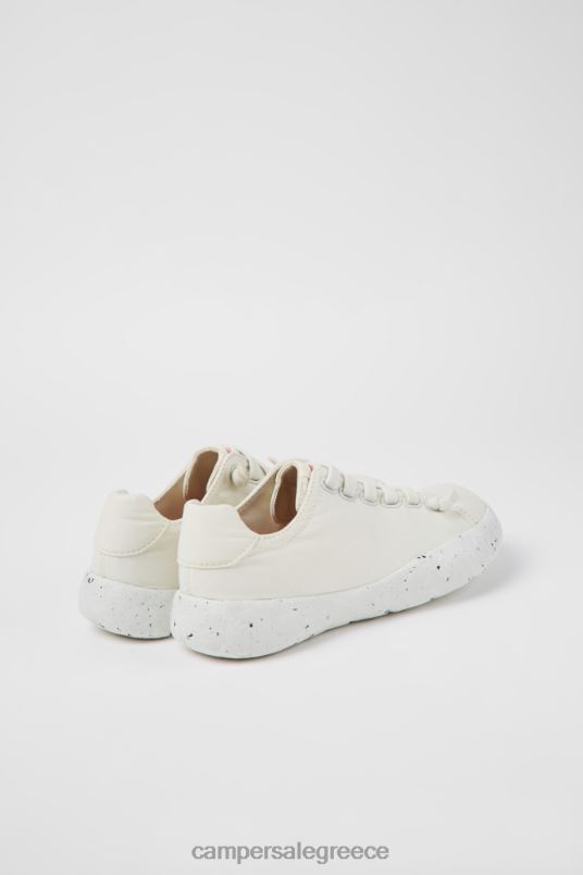 Γυναικεία πάνινα παπούτσια από λευκό ύφασμα σχεδίου peu stadium Camper V20TF678 άσπρο