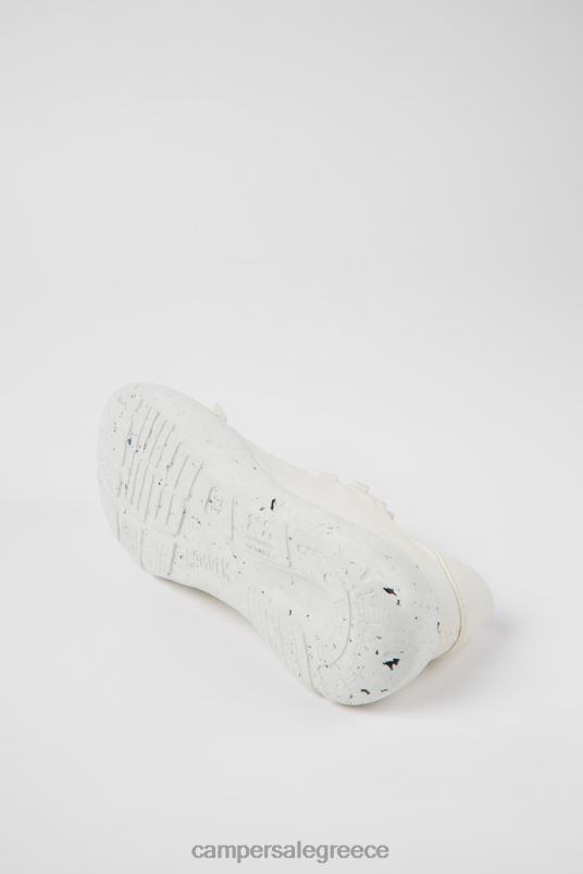 Γυναικεία πάνινα παπούτσια από λευκό ύφασμα σχεδίου peu stadium Camper V20TF678 άσπρο