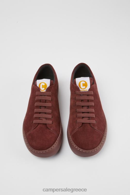 peu touring μπορντό σουέντ αθλητικά παπούτσια νέες παραλαβές Camper V20TF822 Βουργουνδία