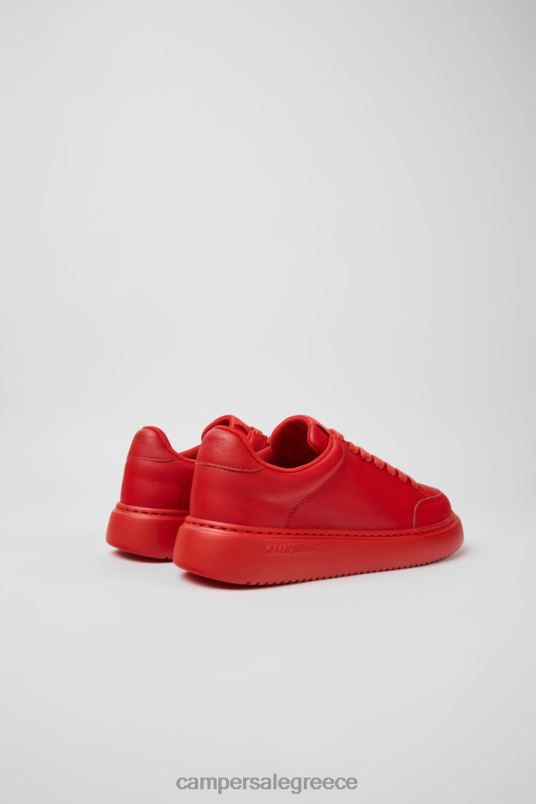 αποκλειστικά δερμάτινα αθλητικά παπούτσια runner k21 κόκκινο για γυναίκες Camper V20TF655 το κόκκινο
