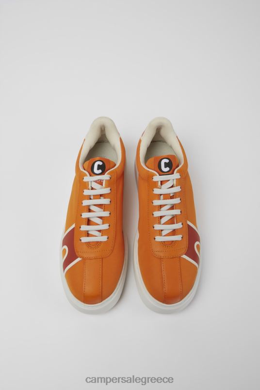 αποκλειστικά γυναικεία αθλητικά παπούτσια runner k21 πορτοκαλί και κόκκινο Camper V20TF765 πορτοκάλι