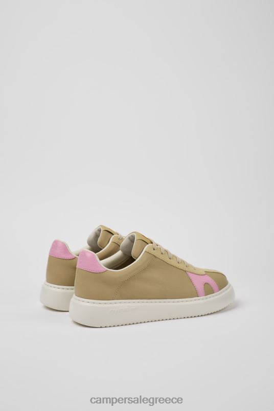 αποκλειστικά γυναικεία αθλητικά παπούτσια runner k21 μπεζ και ροζ Camper V20TF767 μπεζ