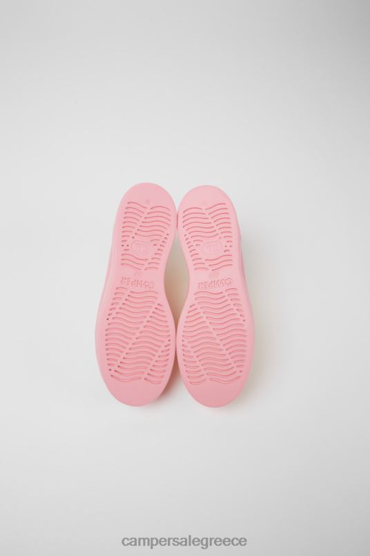 ντιζάιν runner up κίτρινα και ροζ ανακυκλωμένα βαμβακερά αθλητικά παπούτσια για γυναίκες Camper V20TF762 κίτρινος