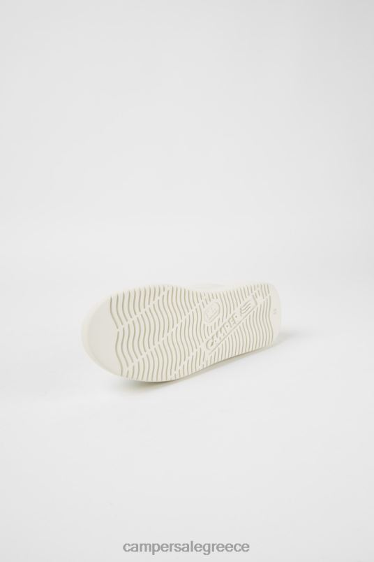 δίδυμα λευκά σουέτ και δερμάτινα sneakers νέες παραλαβές Camper V20TF826 άσπρο