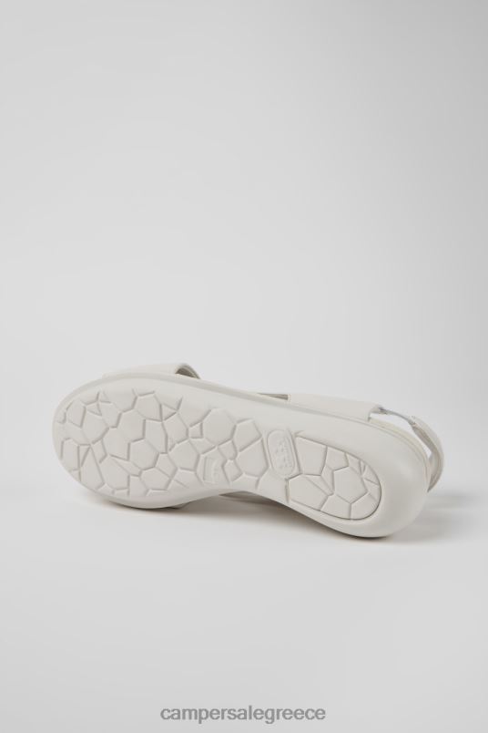 δερμάτινα σανδάλια μπαλόνι λευκά για γυναίκες νέες αφίξεις Camper V20TF1013 άσπρο