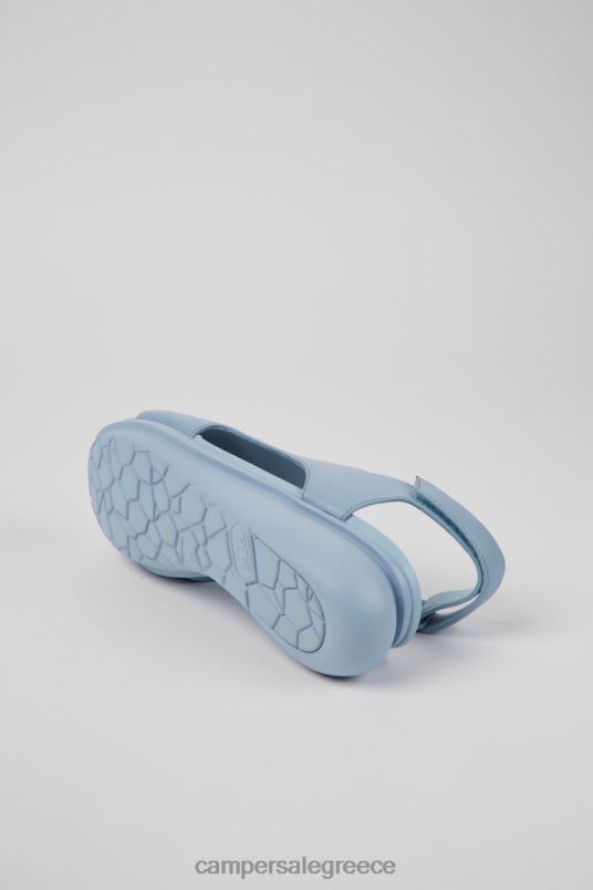 σχέδιο μπαλόνι γαλάζιο δερμάτινα σανδάλια για γυναίκες Camper V20TF1033 μπλε