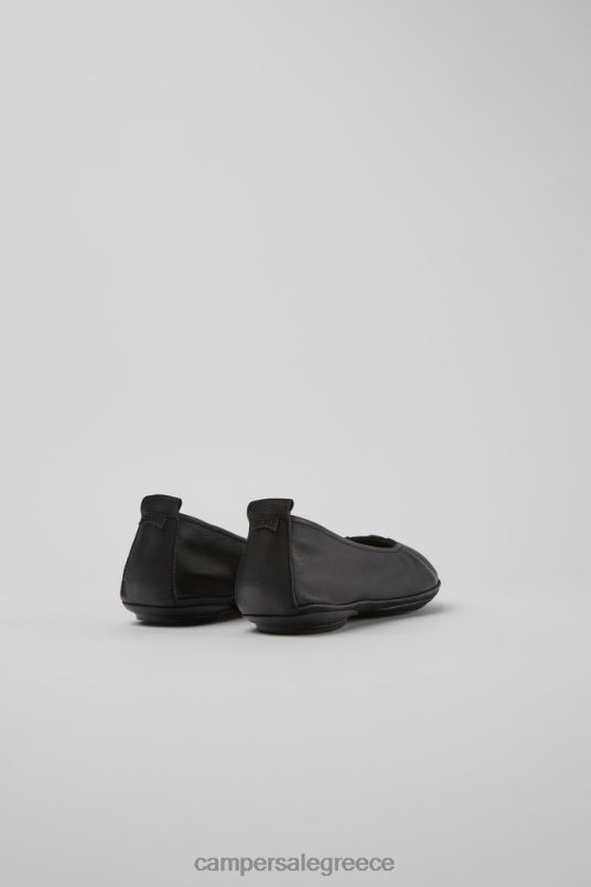 δεξιά μαύρα δερμάτινα μπαλαρίνες γυναικείες νέες αφίξεις Camper V20TF1103 μαύρος