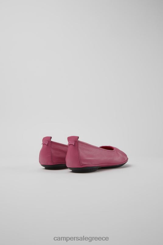 δεξιά ροζ δερμάτινα μπαλαρίνες για γυναίκες νέες αφίξεις Camper V20TF1104 ροζ