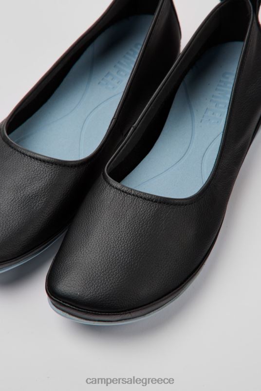 αποκλειστικά δεξιά μαύρα δερμάτινα παπούτσια για γυναίκες Camper V20TF1130 μαύρος