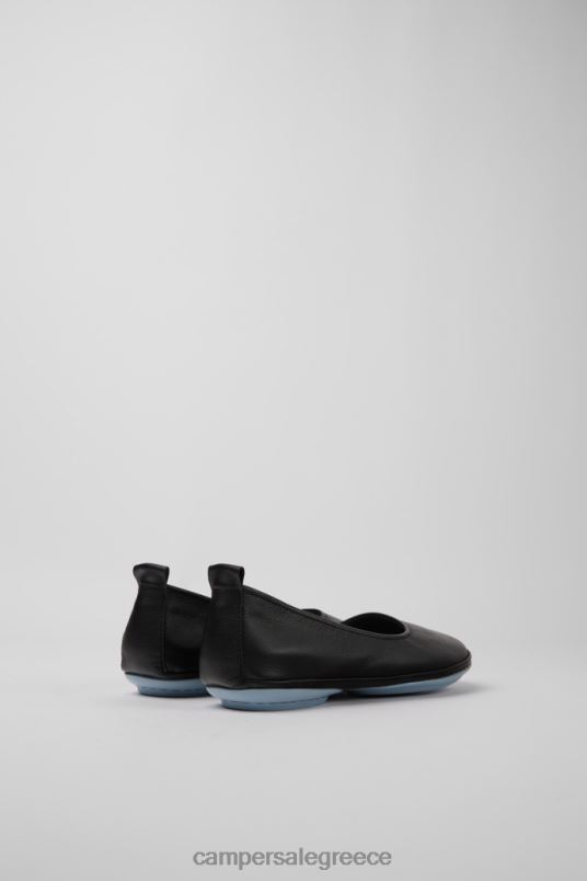 αποκλειστικά δεξιά μαύρα δερμάτινα παπούτσια για γυναίκες Camper V20TF1130 μαύρος