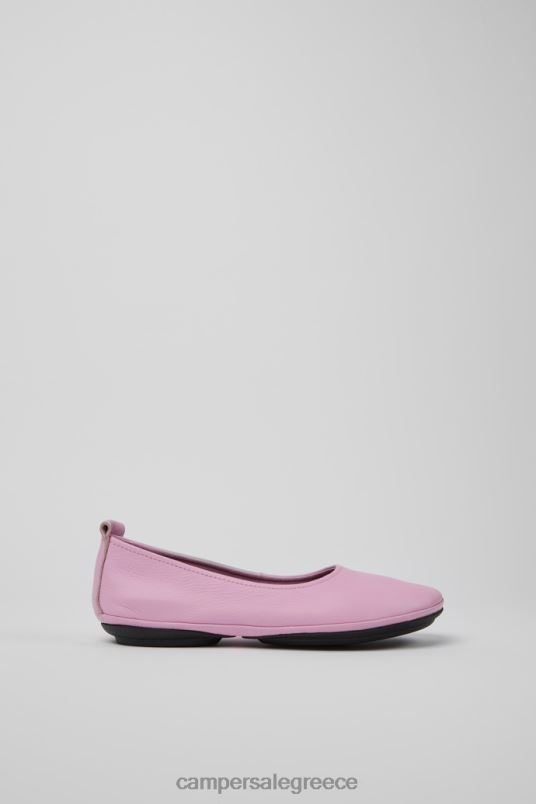 αποκλειστικά δεξιά ροζ δερμάτινα παπούτσια για γυναίκες Camper V20TF1131 ροζ