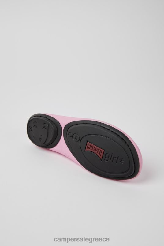 αποκλειστικά δεξιά ροζ δερμάτινα παπούτσια για γυναίκες Camper V20TF1131 ροζ