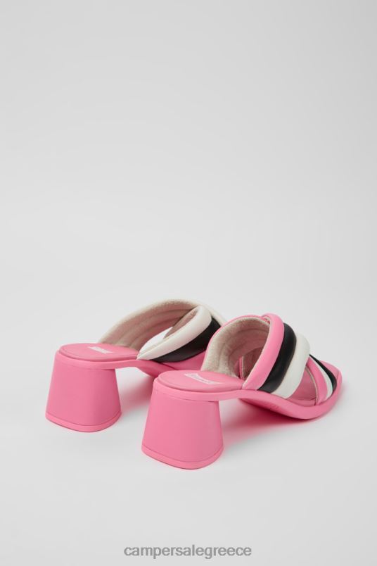 δίδυμα πολύχρωμα δερμάτινα σανδάλια για γυναίκες νέες αφίξεις Camper V20TF959 πολύχρωμος