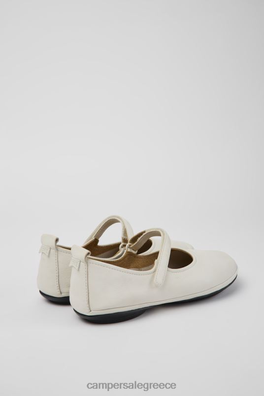 σωστές λευκές δερμάτινες μπαλαρίνες για γυναίκες νέες παραλαβές Camper V20TF995 άσπρο