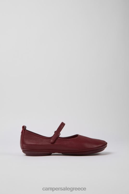αποκλειστικό δικαίωμα μπορντώ δερμάτινες μπαλαρίνες γυναικείες Camper V20TF997 Βουργουνδία