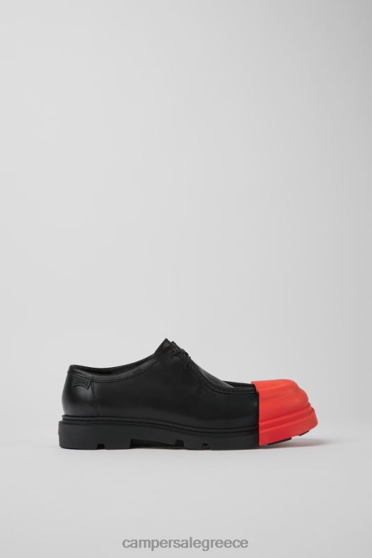 Junction μαύρα δερμάτινα παπούτσια για γυναίκες νέες αφίξεις Camper V20TF938 μαύρος