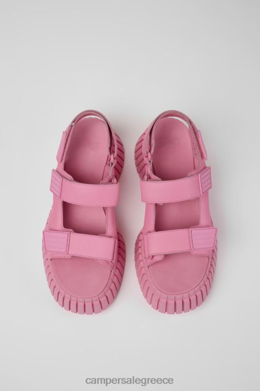 αποκλειστικά bcn ροζ δερμάτινα σανδάλια για γυναίκες Camper V20TF941 ροζ