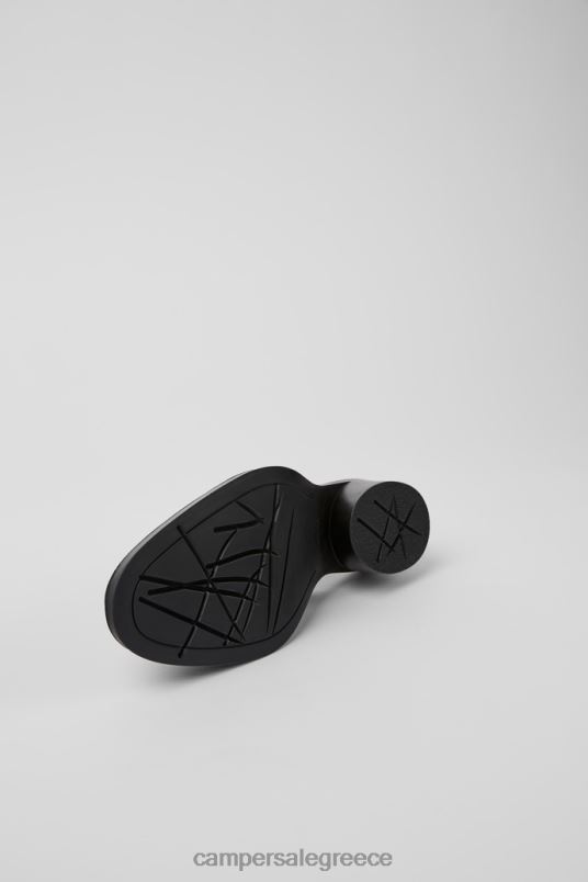 σχέδιο bonnie black leather mules για γυναίκες Camper V20TF965 μαύρος