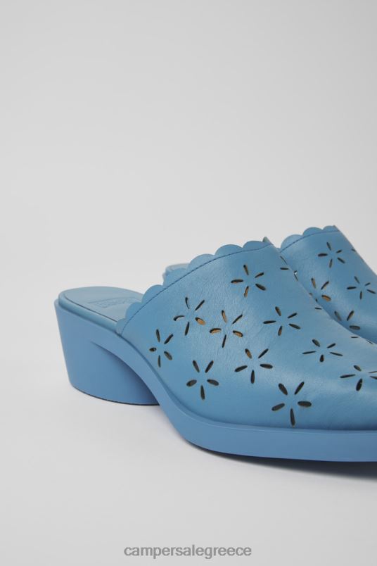 αποκλειστικά bonnie blue leather mules για γυναίκες Camper V20TF964 μπλε