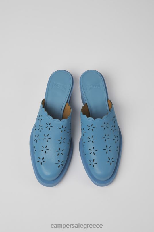 αποκλειστικά bonnie blue leather mules για γυναίκες Camper V20TF964 μπλε