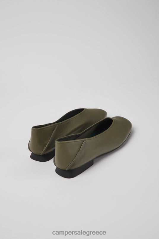 αποκλειστικές δερμάτινες μπαλαρίνες casi myra για γυναίκες Camper V20TF974 πράσινος