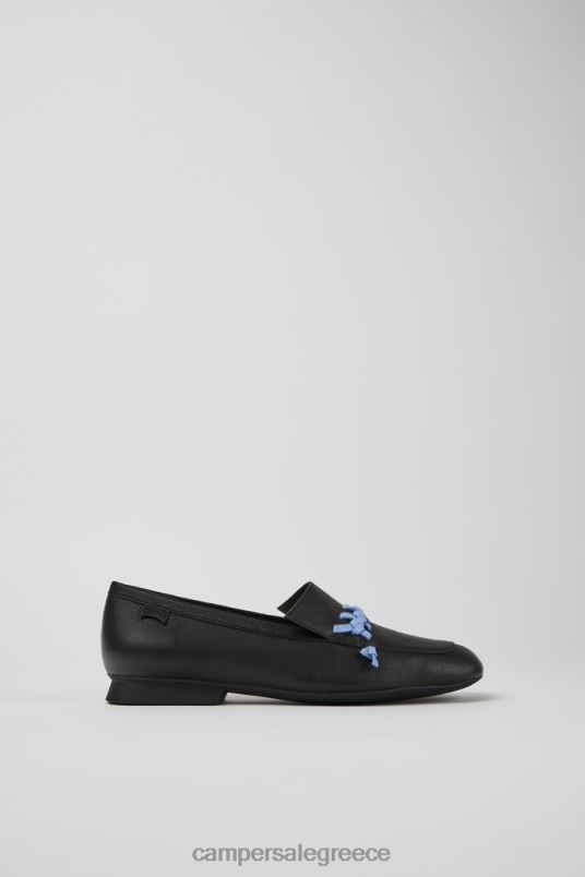 casi myra μαύρα και μπλε δερμάτινα loafers για γυναίκες νέες αφίξεις Camper V20TF1089 μαύρος