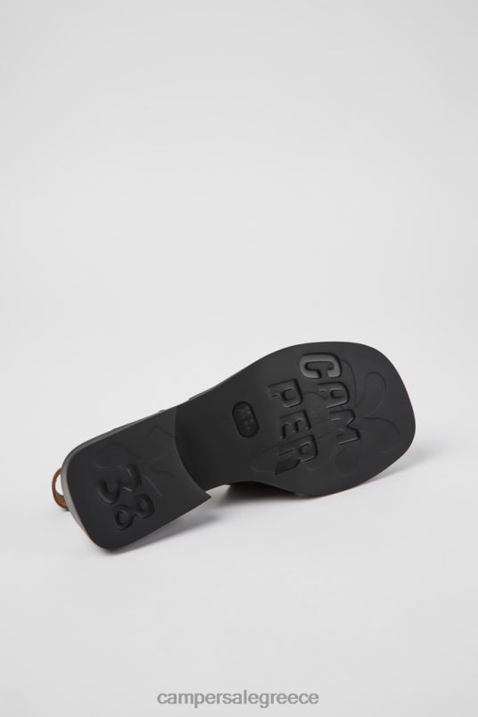 σχέδιο dana μαύρα δερμάτινα σανδάλια για γυναίκες Camper V20TF1028 μαύρος