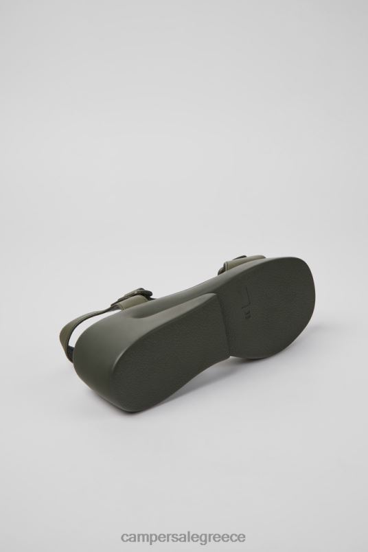 kaah πράσινα δερμάτινα σανδάλια για γυναίκες νέες αφίξεις Camper V20TF1016 πράσινος