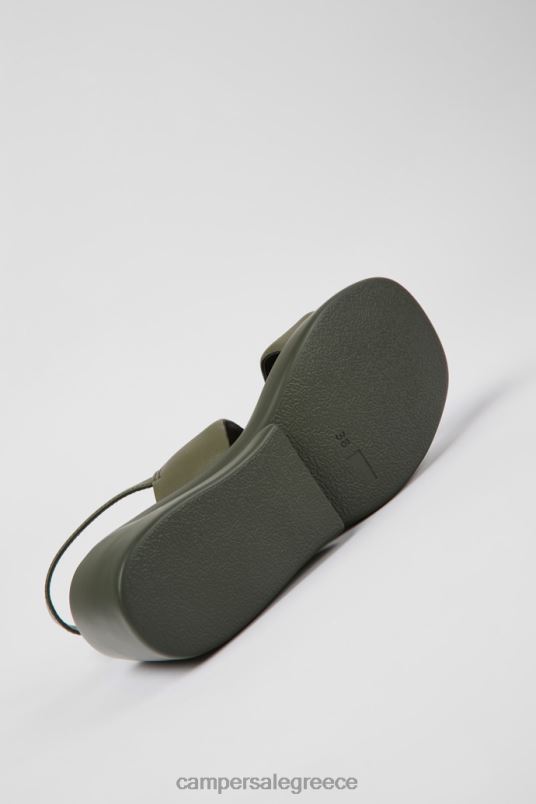 αποκλειστικά πράσινα δερμάτινα σανδάλια kaah για γυναίκες Camper V20TF1020 πράσινος