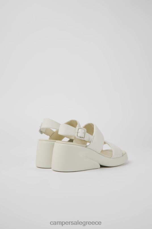 kaah λευκά δερμάτινα σανδάλια για γυναίκες νέες αφίξεις Camper V20TF1021 άσπρο