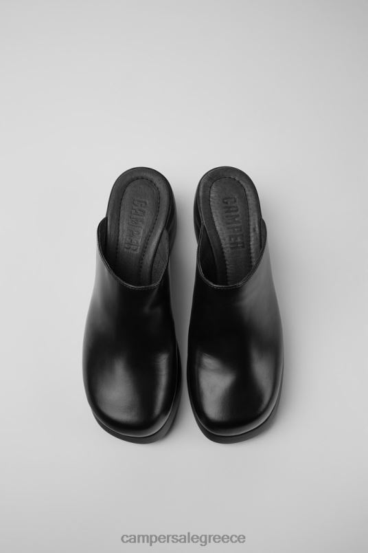 σχέδιο kaah μαύρα δερμάτινα τσόκαρα Camper V20TF1070 μαύρος