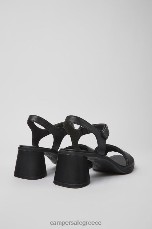 αποκλειστικά γυναικεία πέδιλα kiara μαύρα δερμάτινα Camper V20TF1040 μαύρος