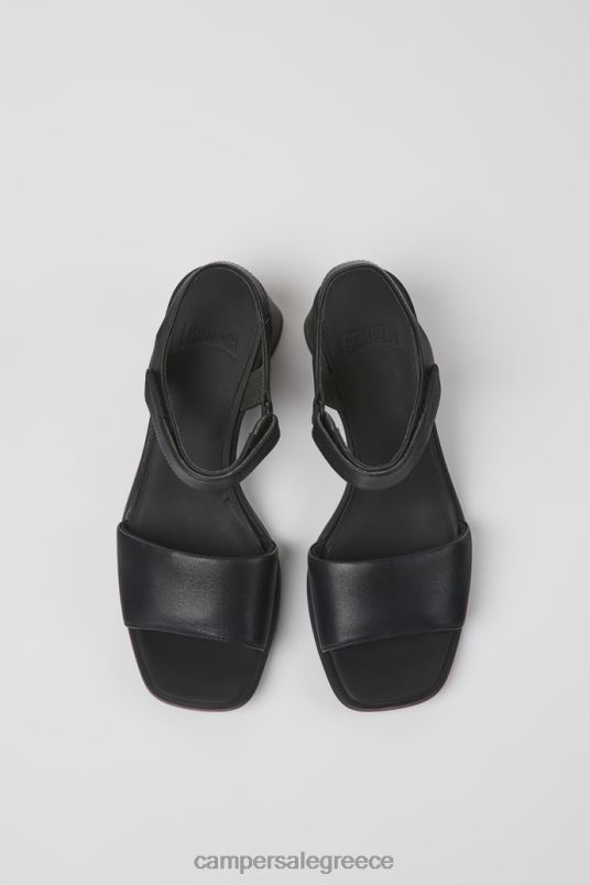 αποκλειστικά γυναικεία πέδιλα kiara μαύρα δερμάτινα Camper V20TF1040 μαύρος