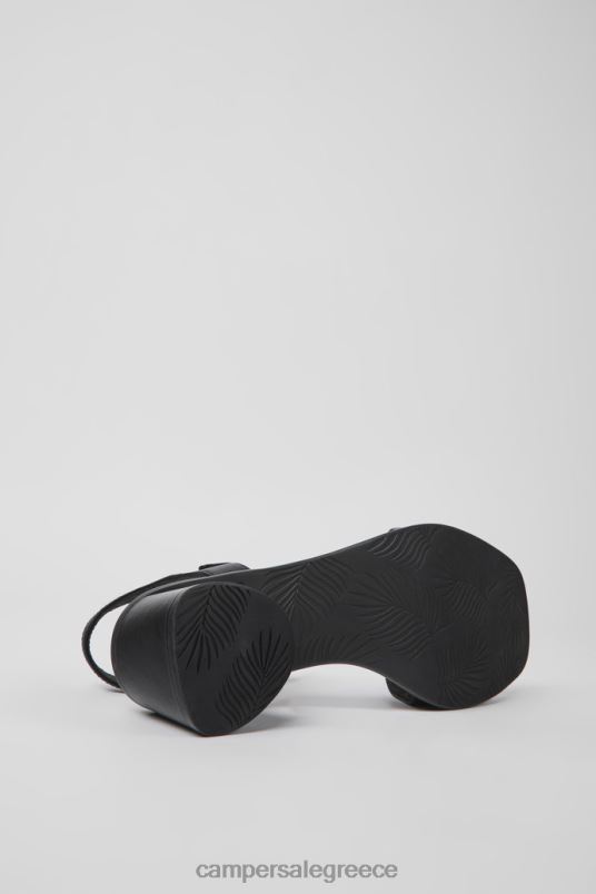 αποκλειστικά γυναικεία πέδιλα kiara μαύρα δερμάτινα Camper V20TF1040 μαύρος