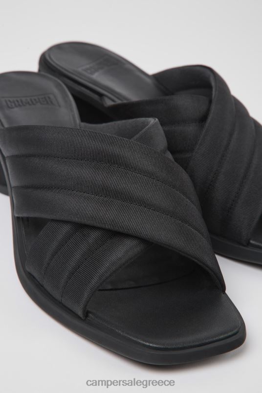 Σχέδιο kiara μαύρα υφασμάτινα σανδάλια για γυναίκες Camper V20TF958 μαύρος