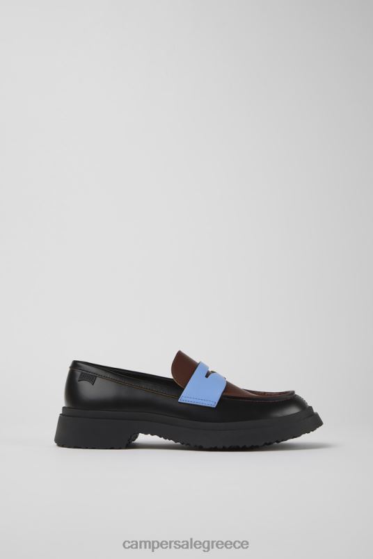 αποκλειστικά δίδυμα μαύρα loafers για γυναίκες Camper V20TF1085 μαύρος
