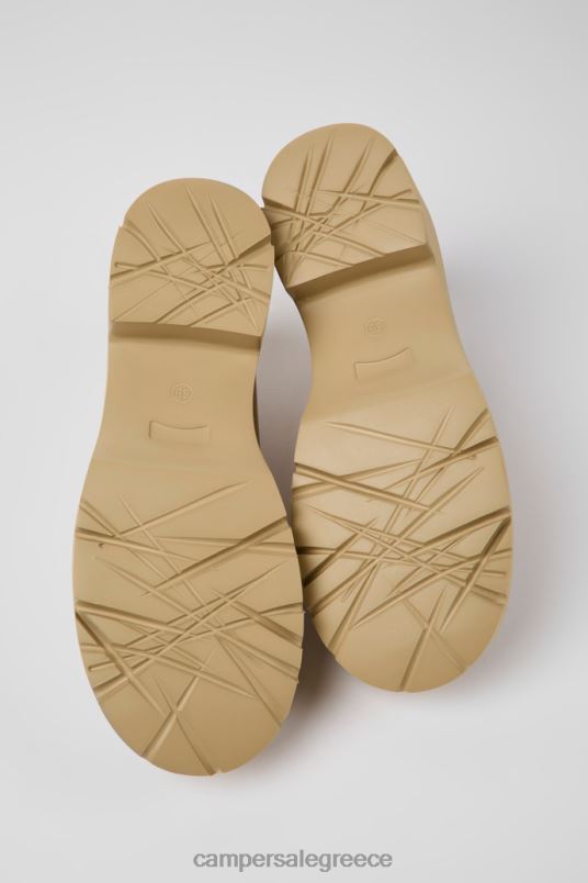 milah beige δερμάτινα loafers για γυναίκες νέες αφίξεις Camper V20TF944 μπεζ